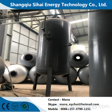 Tire Oil Recycle distillation plant